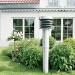 The air inlet tower incorporated in the system draws fresh air from outside and the drawn air is heated or cooled by utilizing geothermal energy. The fan used for the purpose pushes the air into air ducts and distributes fresh air to the rooms. The used air is pushed out by utilizing exhaust fans.
