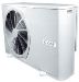 This air/water heat pump offers heating in the range of 6 to 19.4 kW and cooling in the range of 5 to 18 kW. This heat pump deploys a scroll type of compressor; water cooled brazed plate heat exchanger and a low speed propeller fan for even heating or cooling.