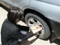According to the California Energy Council, only 15% of the gasoline in a car's tank moves it down the road. A large part of this inefficiency is due to the friction in the motor and tires. These losses are compounded by the motor itself which generally only produces 35% efficiency.
