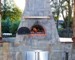 The Chicago Brick Oven 750 is included with a steel insulated door to do closed oven cooking and baking, and an attached decorative external door made of steel. The other components of the wood burning oven include an insulation kit and a flue connector. 