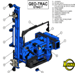 Clean Technology News: The GT642-T geothermal drilling system has two variable displacement piston pumps, pressure compensated, load sensing, and one gear pump. The hydraulic tank has a capacity of 227 liters.