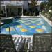 These passive pool heating devices are manufactured using two vinyl sheets that are resistant to ultraviolet rays. Vinyl sheets used for designing Solar Sun Rings include blue colored sheets and colorless clear vinyl sheets.