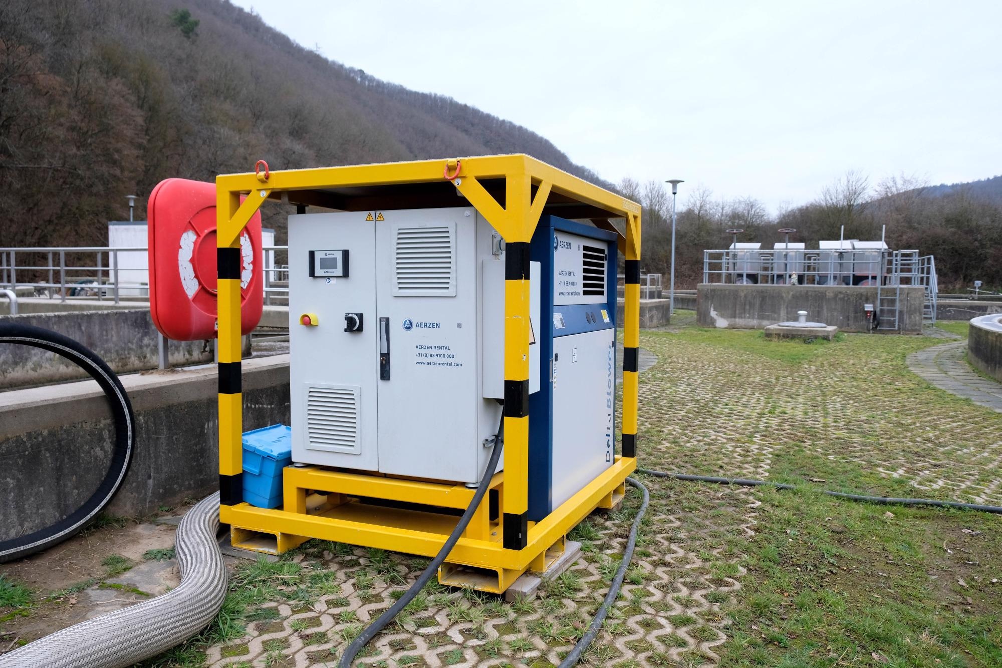 Wastewater Treatment Solutions with Aerzen Rental