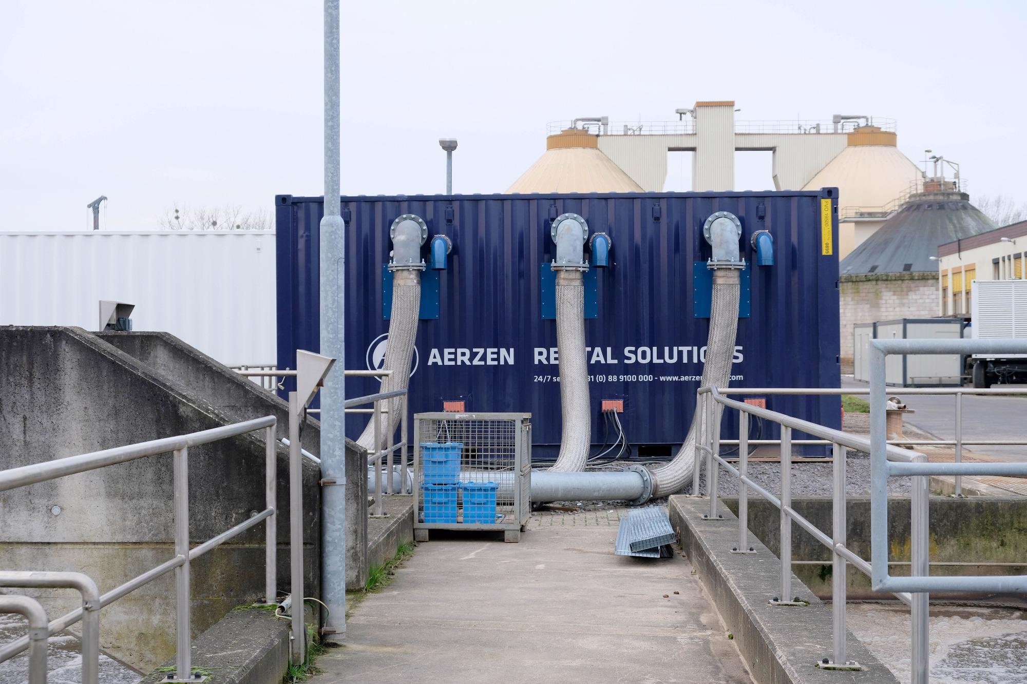 Wastewater Treatment Solutions with Aerzen Rental