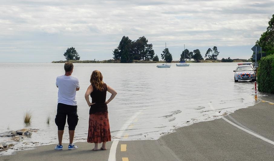 sea level rising, flooding