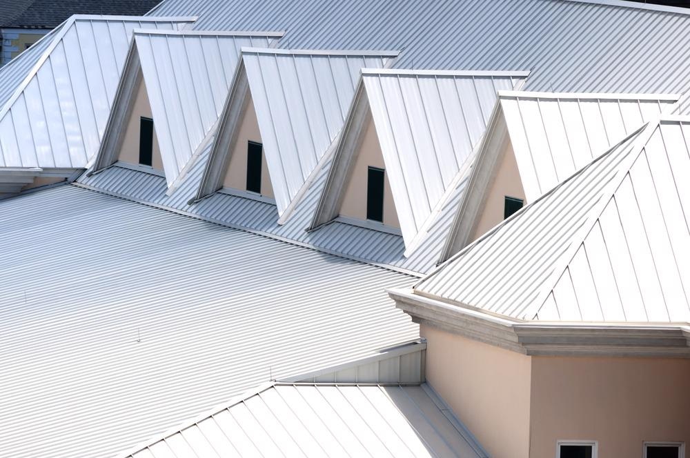 painted white roof reflect sun solar