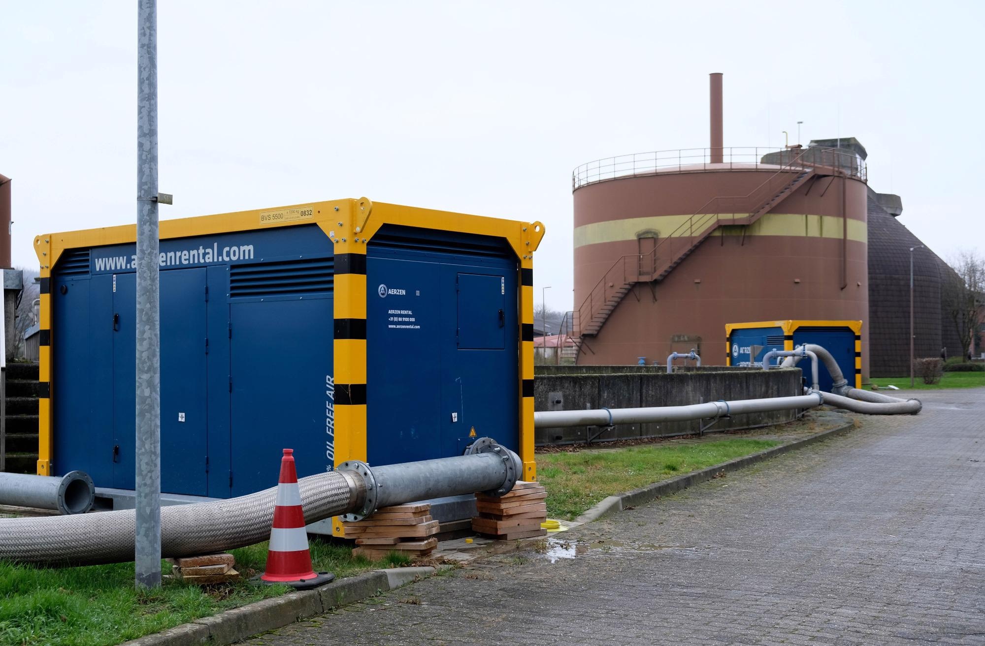 Treating Wastewater with Aerzen Rental