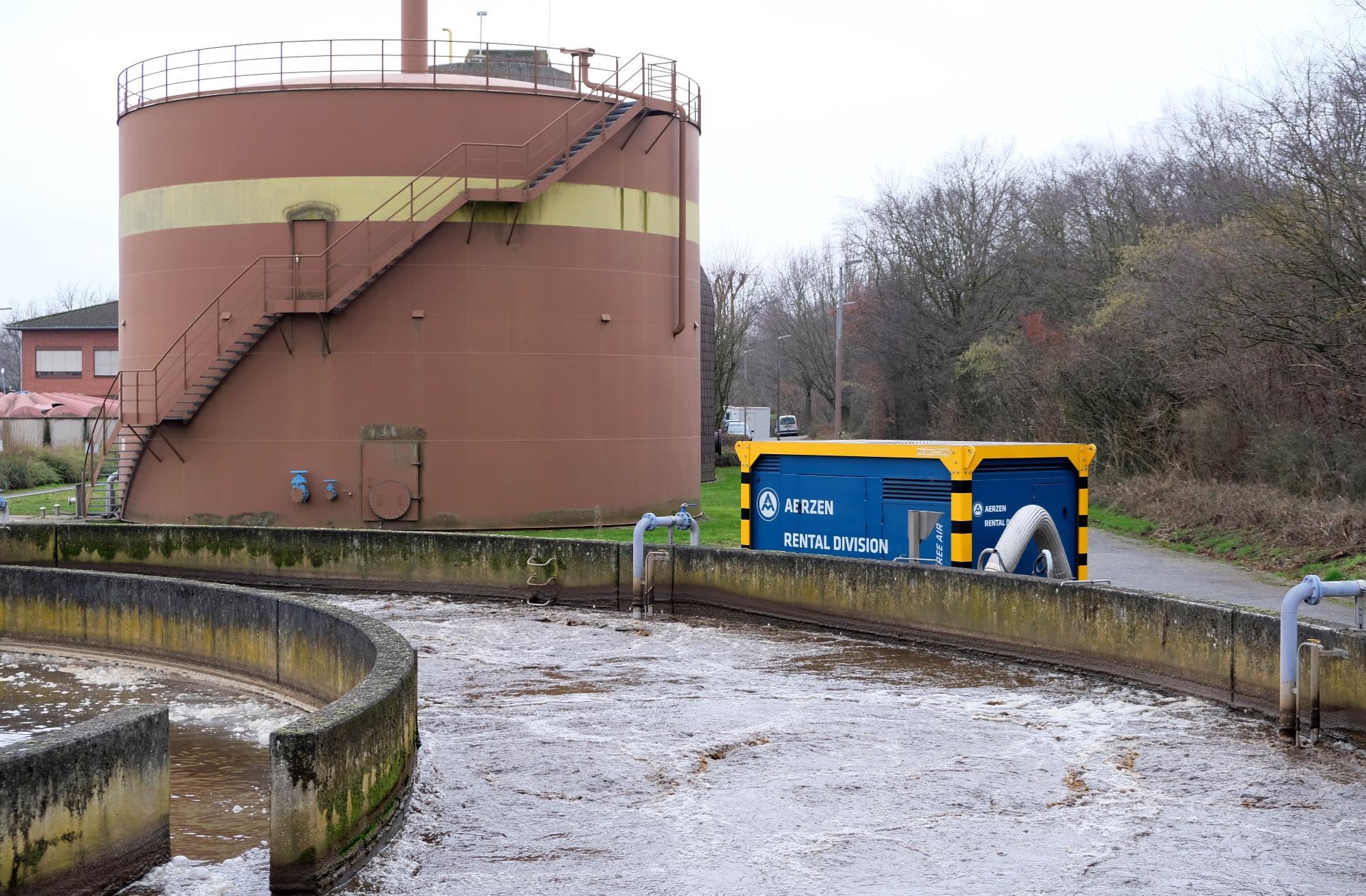Treating Wastewater with Aerzen Rental