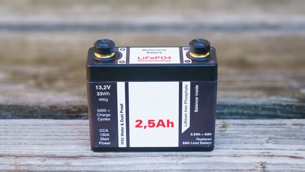 lithium iron phosphate battery