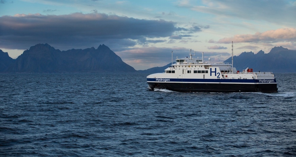 hydrogen shipping