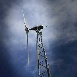 horizontal axis wind turbine