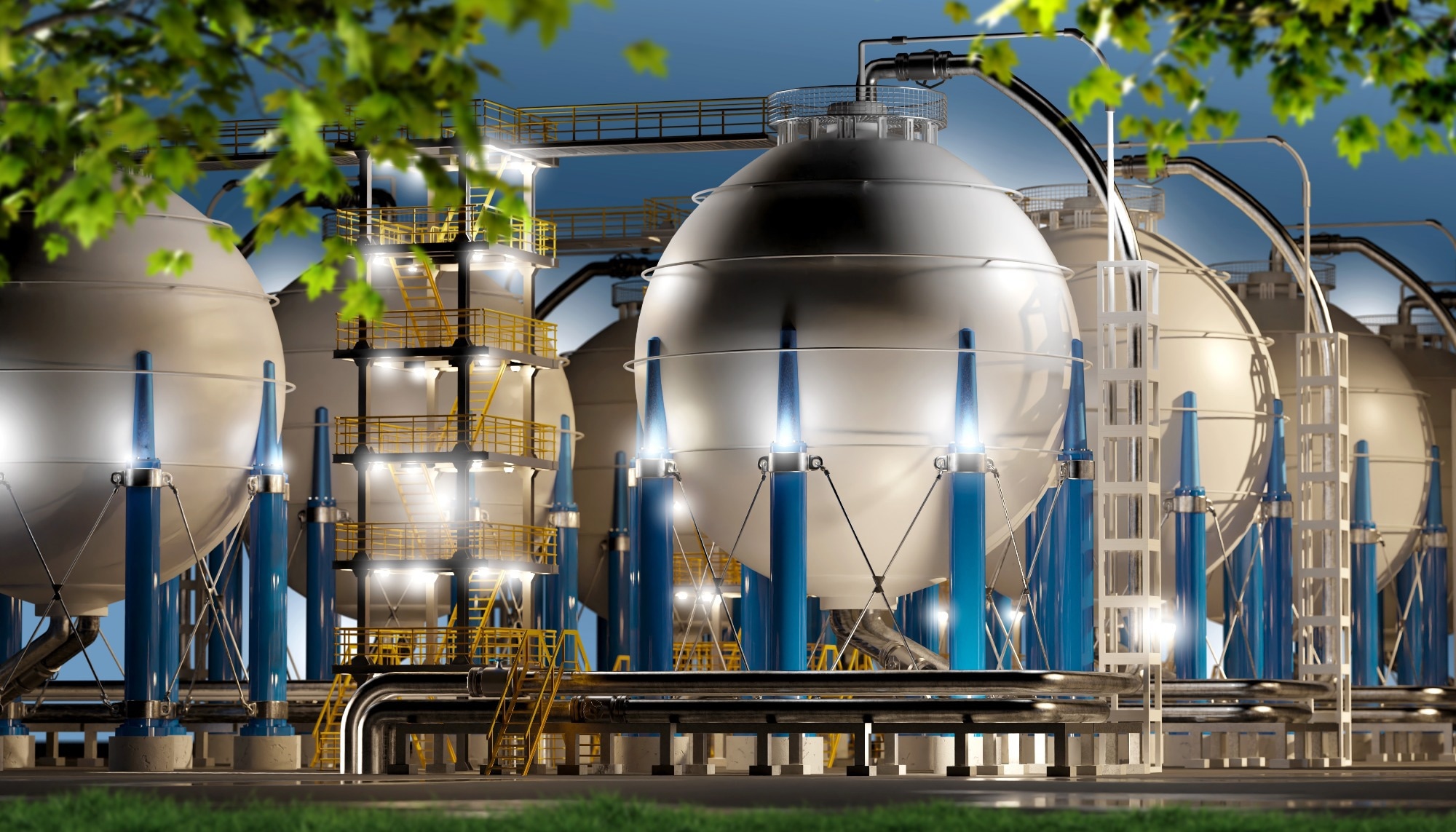 a picture of a hydrogen production facility