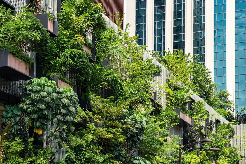sustainable city, green city, green building