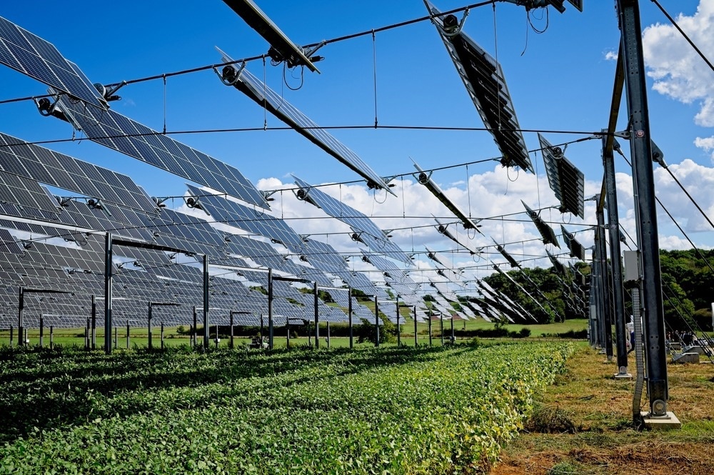 agrivoltaics, solar panels in agriculture