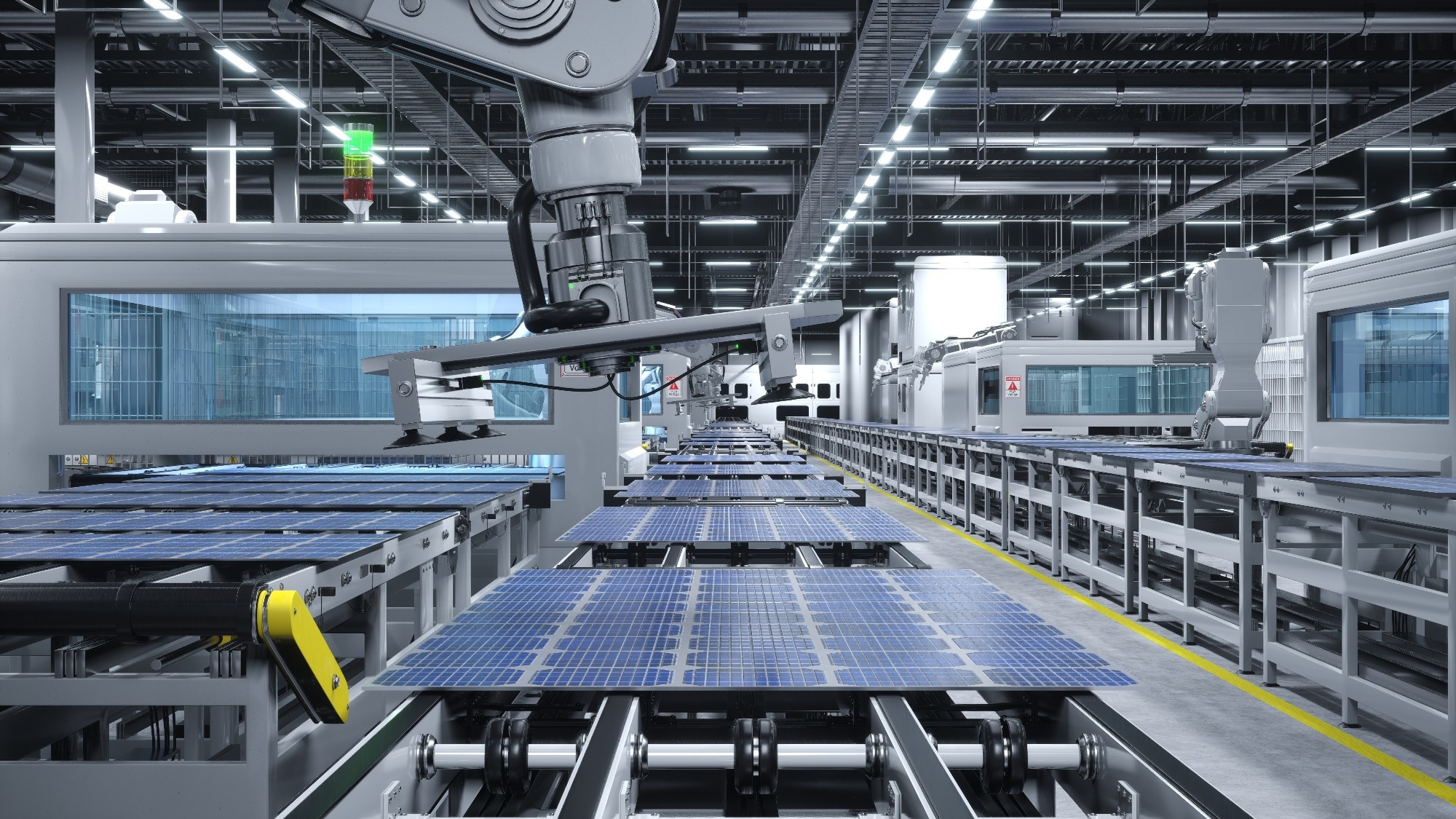 solar manufacturing automation