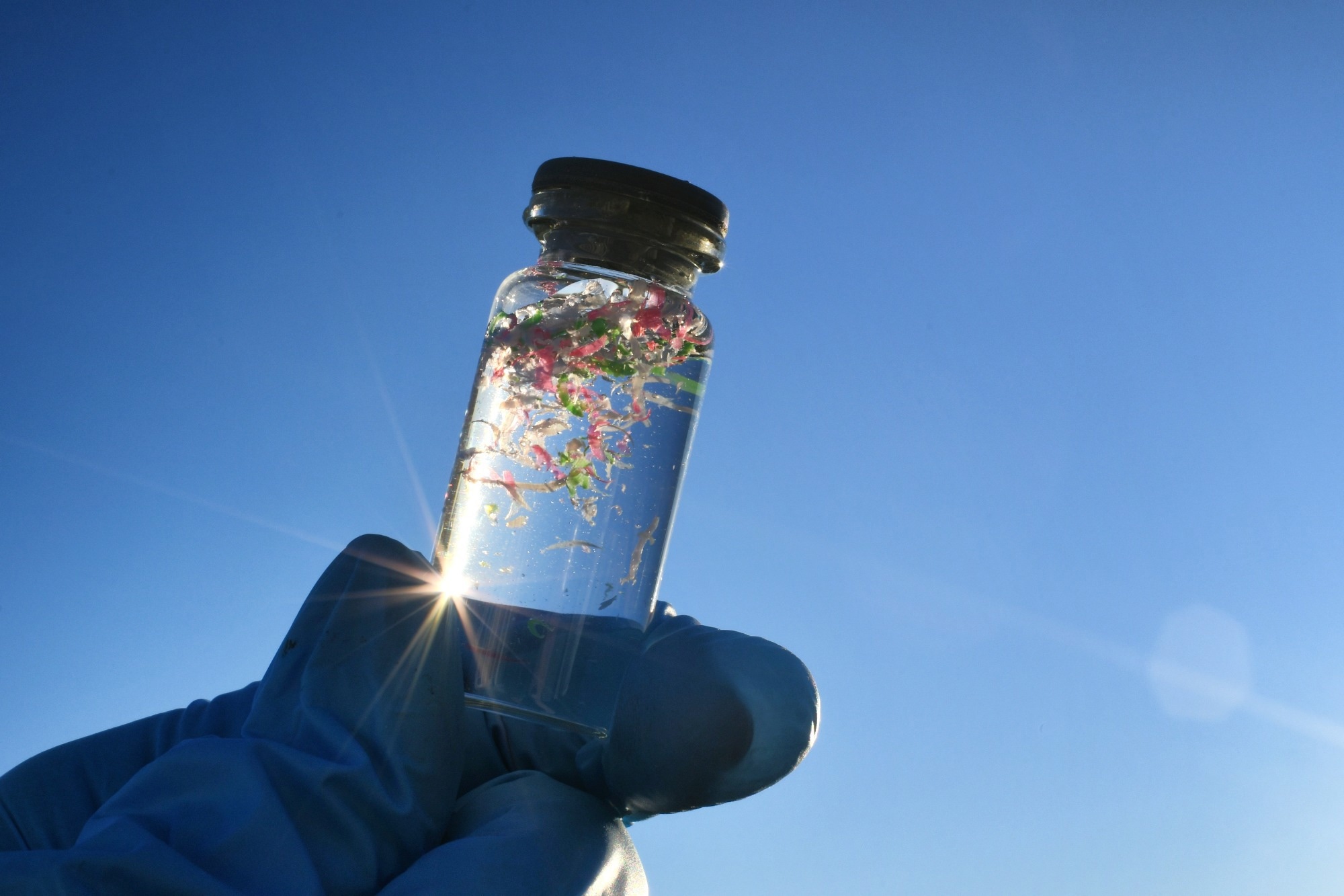 microplastics pollution in water