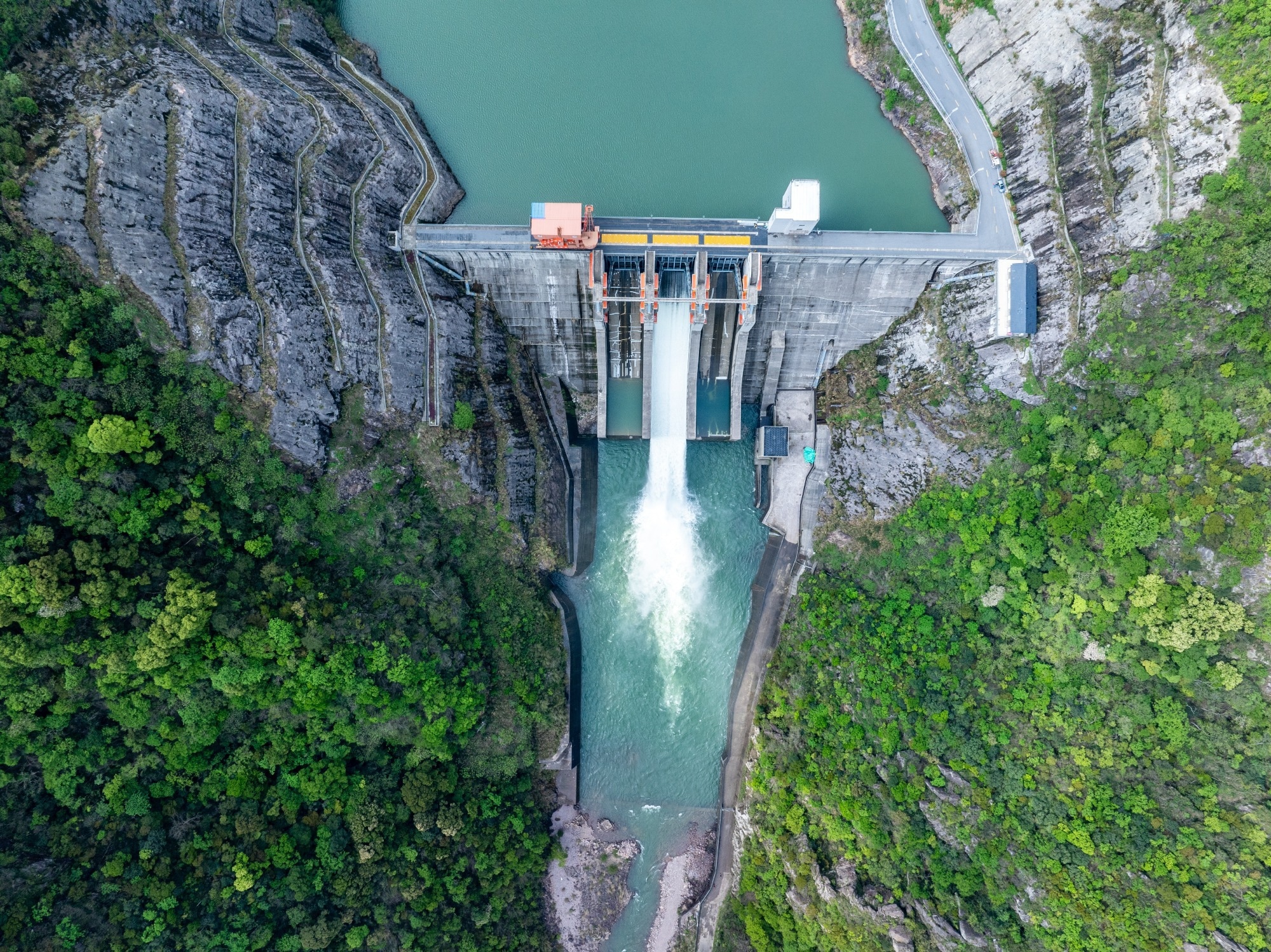 hydropower from above