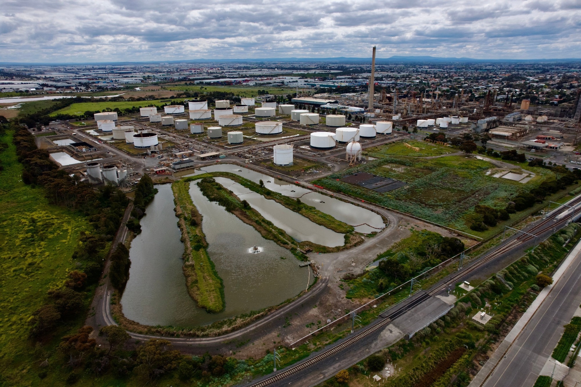 oil facility in Melbourne Australia