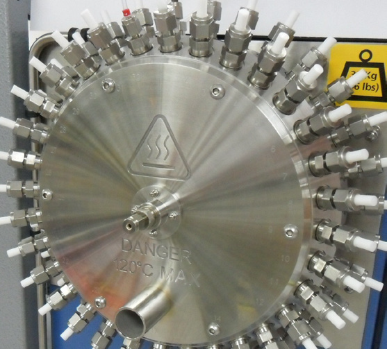Rapid multistream sampler (RMS) with remote analyzer connection