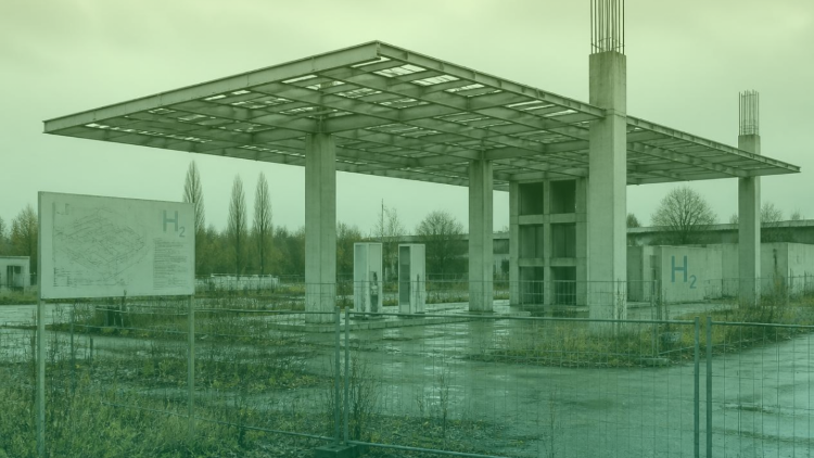 Abandoned hydrogen refueling infrastructure