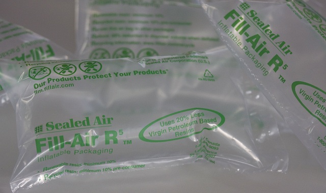 The new Fill-Air R5 packaging set to revolutionise international deliveries.