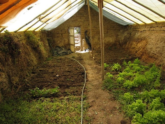 How to build a underground greenhouse