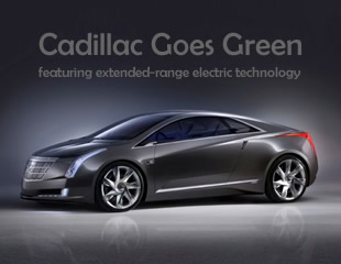 Cadillac Goes Green: Cadillac ELR