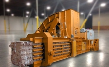 Recycling Center Baling Machines - Linear Position Sensors