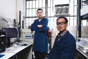 Dongguo Li, (left) and Yu Seung Kim, Los Alamos National Lab