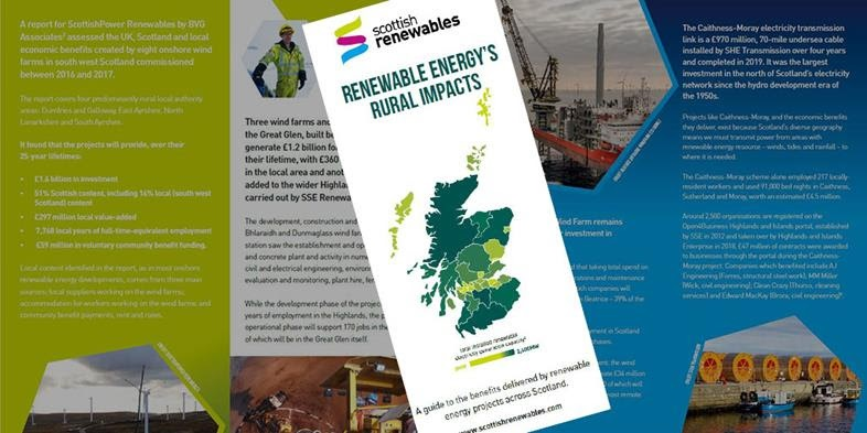 New Report Sets Out Renewables’ Contribution to Rural Scotland