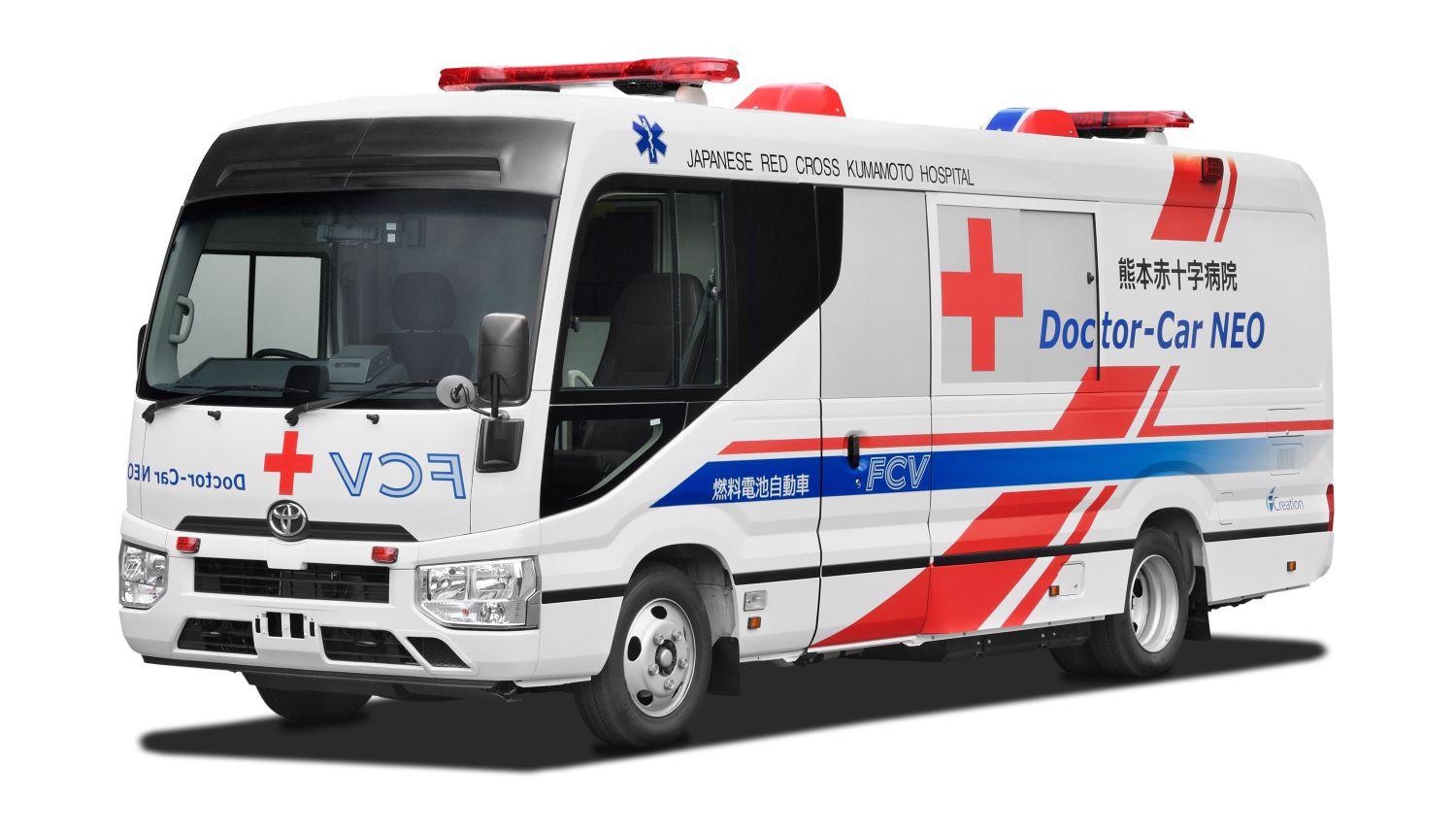 Toyota and the Japanese Red Cross Kumamoto Hospital to Begin Demonstrating the World’s First Hydrogen Fuel Cell Electric Mobile Clinic