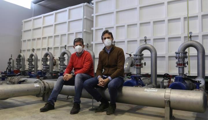 Researchers from the Agronomy Department at the University of Cordoba.