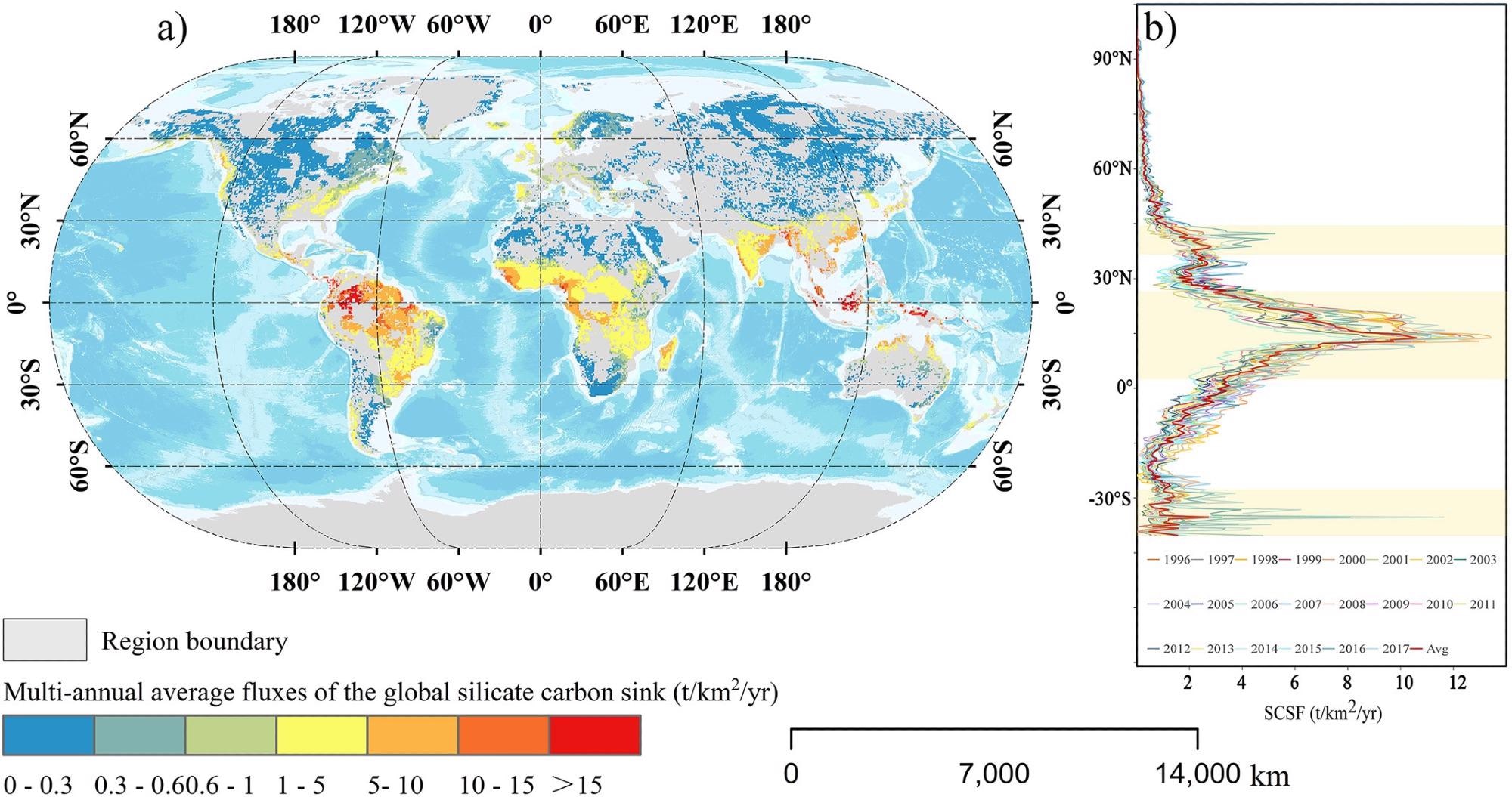 Study Assesses Impact of Climate Change on Silicate Carbon Weathering Sink
