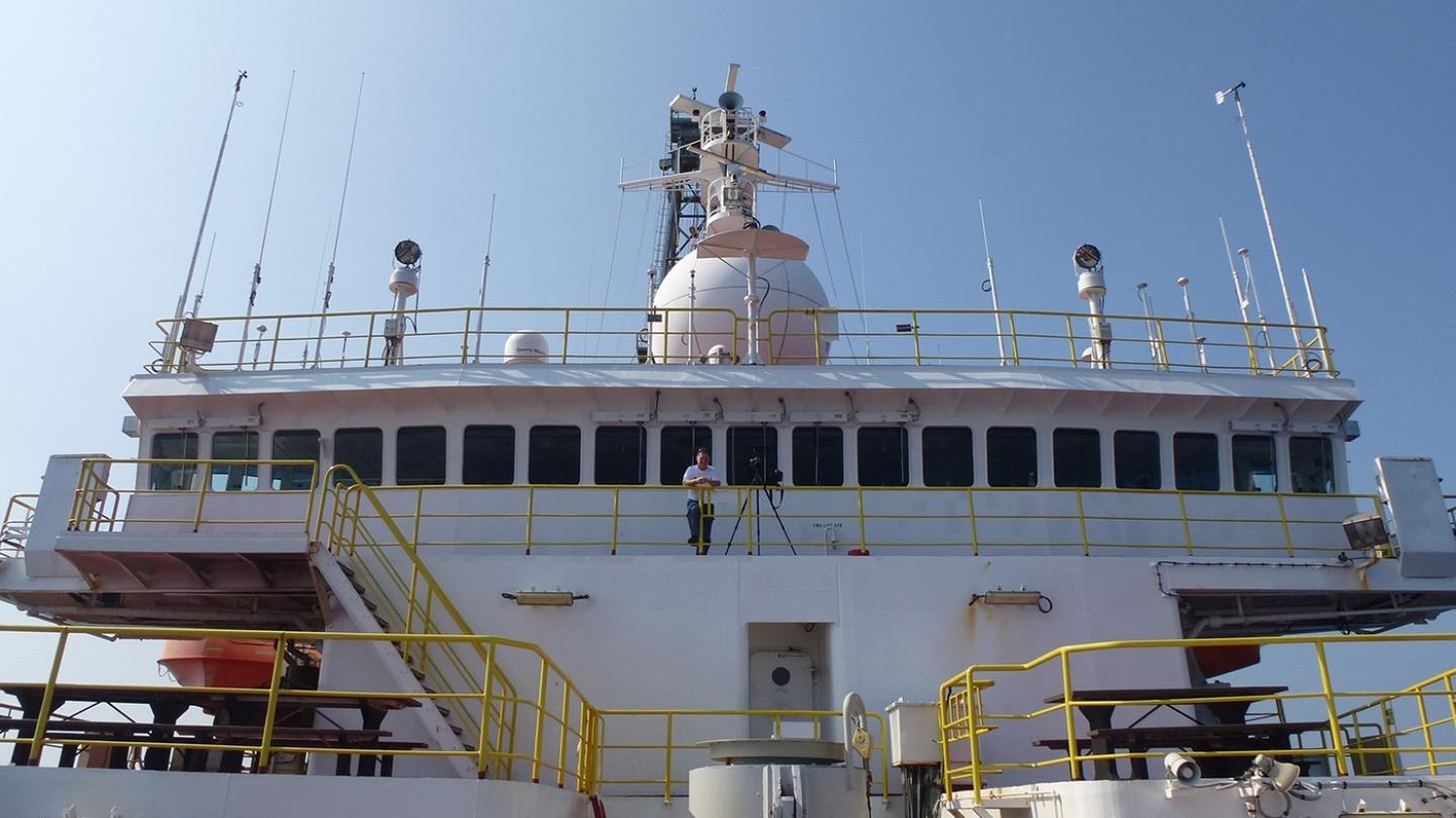 The research vessel JOIDES resolution sailed to the Bay of Bengal in 2015 to collecting sediment cores that hold data on monsoon rainfall spanning millions of years.
