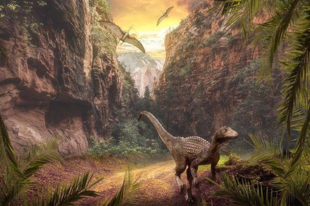 Ecological Changes Due to Intense Volcanic Activity Led to Dinosaur Dominance.
