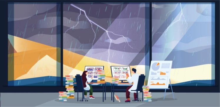 Global Shift in Climate Patterns Bring Winter Rain to Eastern Arabian Peninsula.