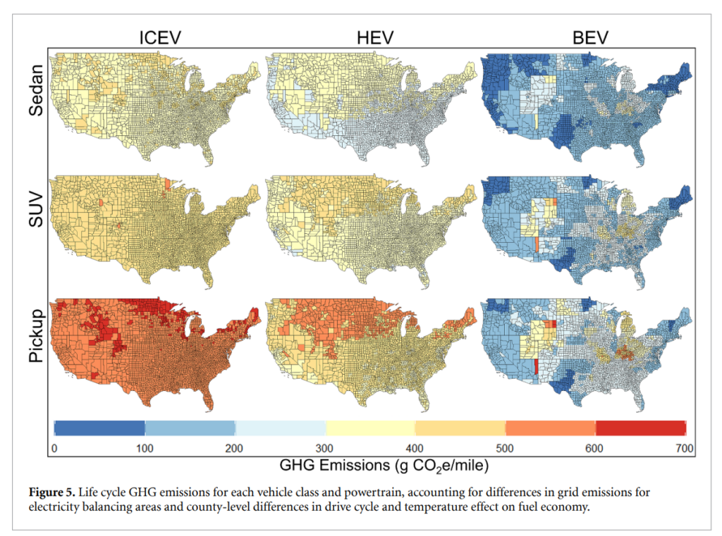 Pickup Truck Electrification Reduces More Greenhouse Gas.