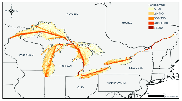 Study Analyzes CO2 Emissions from Ships in the GL-SLS in 2019