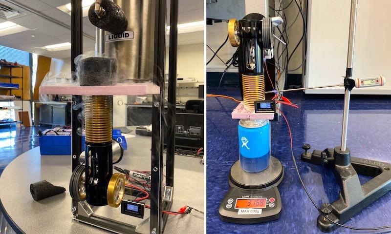 NPS Team Handed Provisional Patent for an Innovative Liquid Air Energy Storage Platform