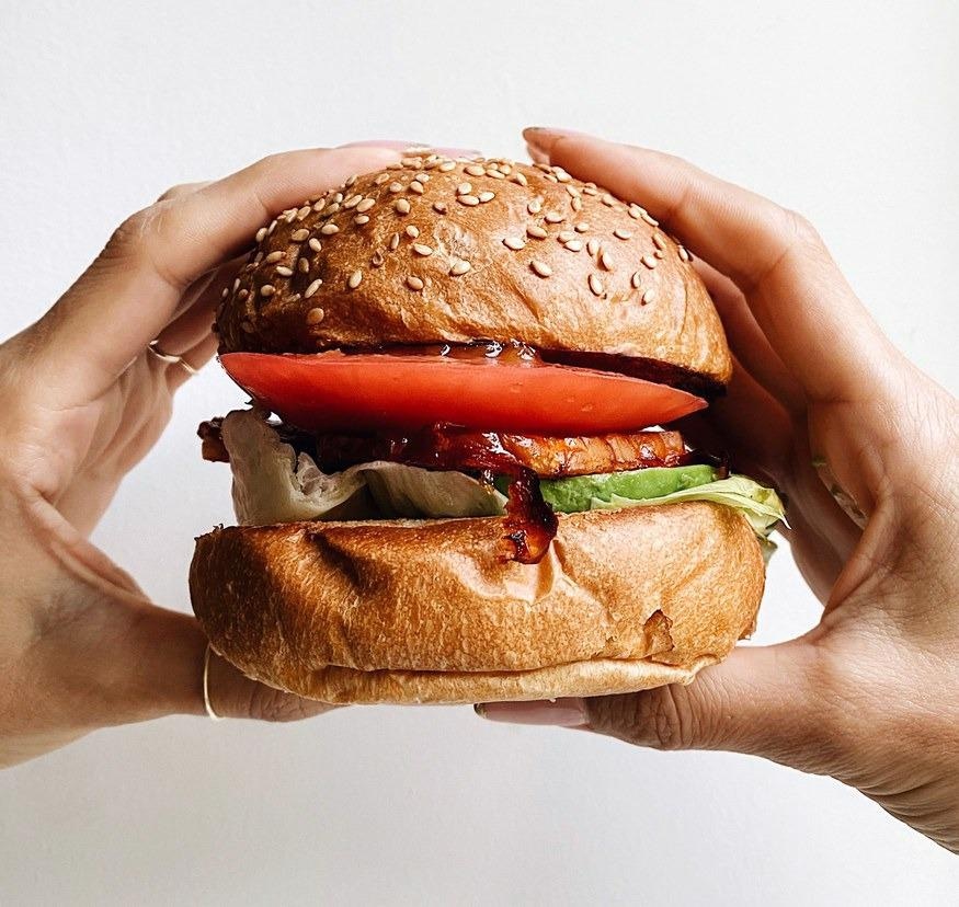 Eco-Friendly Burgers: Substituting Beef with Microbial Protein.