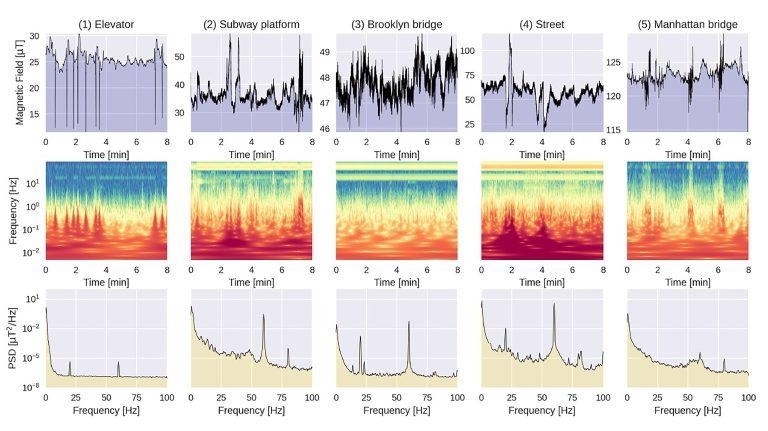 Comparative Analysis of Urban Magnetic Fields between Two American Cities.