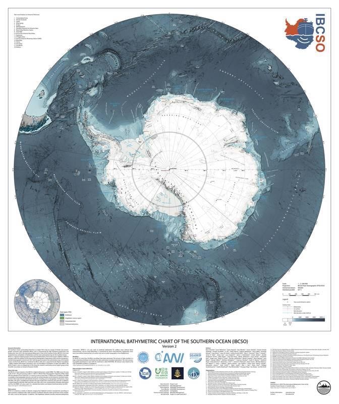 Study Analyzes Seabed of the Southern Ocean in Unprecedented Detail.