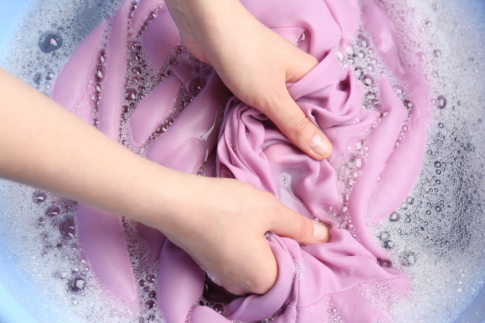 Hand Washing Could Reduce Microplastic Release From Fabrics