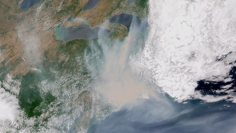 NCEO Intensifies its Monitoring of the Devastating Smoke Plume
