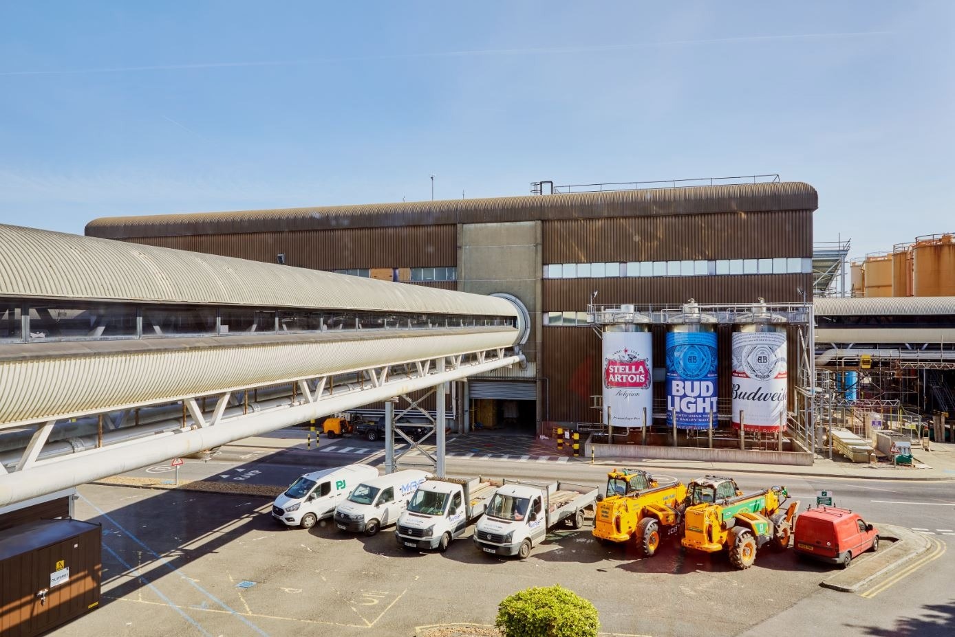 Going green – the Budweiser brewery at Magor, which is planned to be powered by green hydrogen