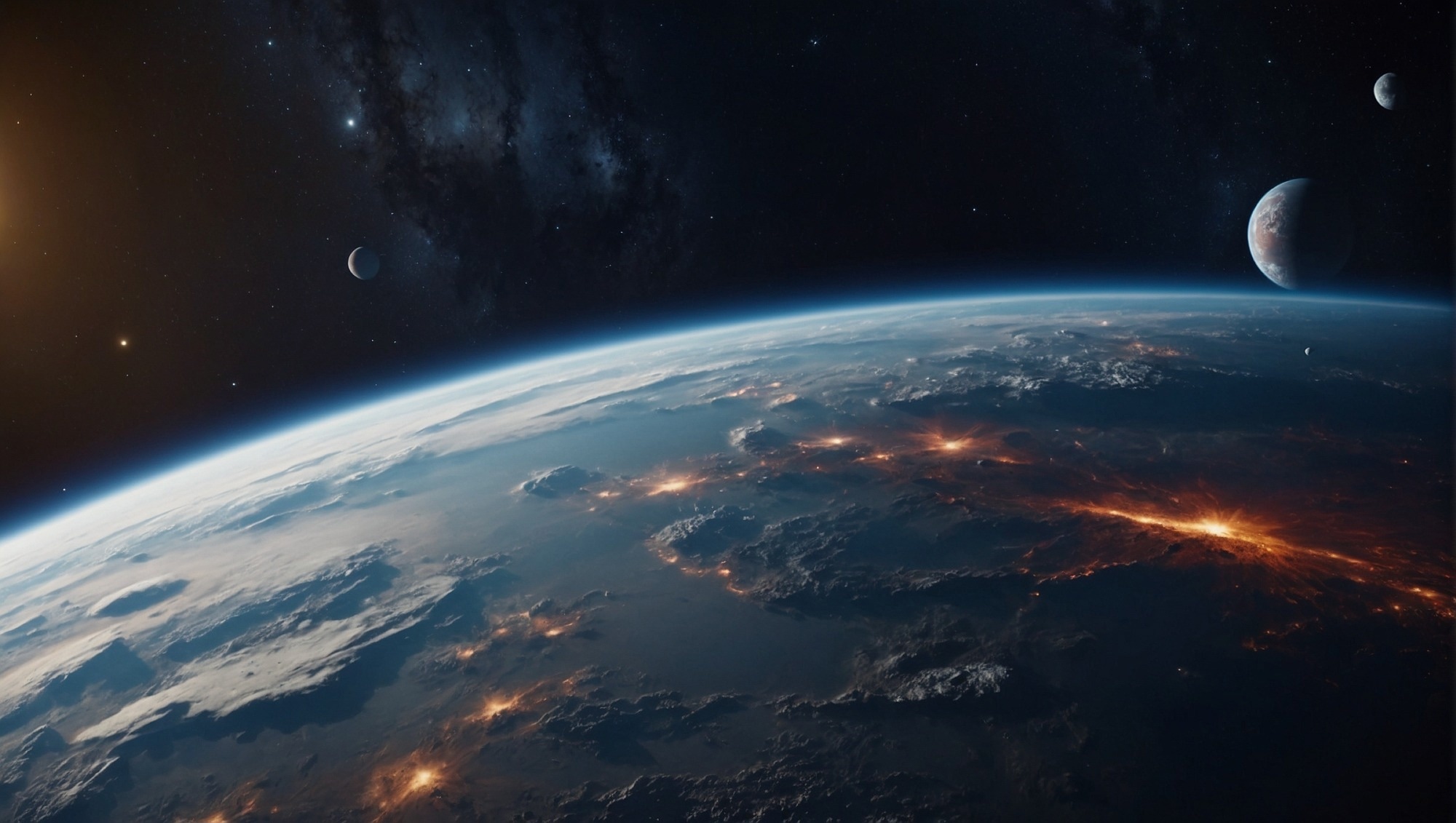 earth from space