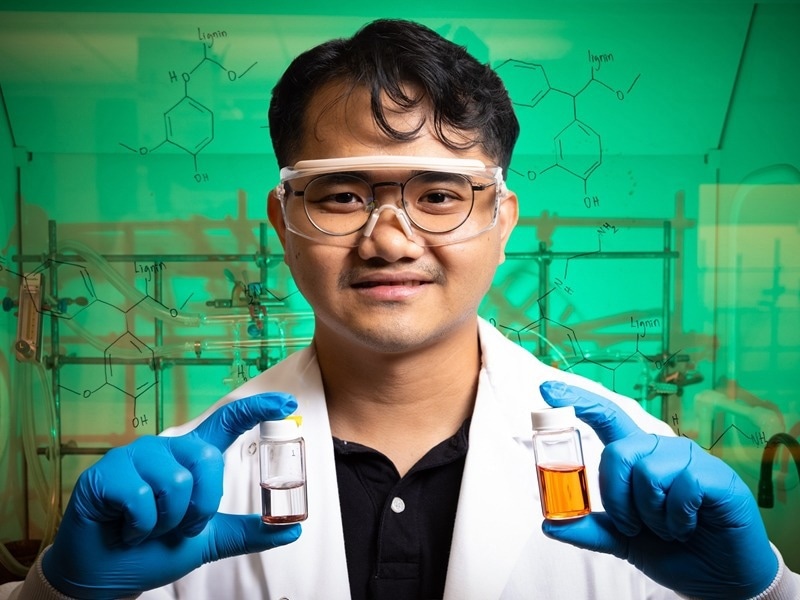 modified lignon bonds and clear water