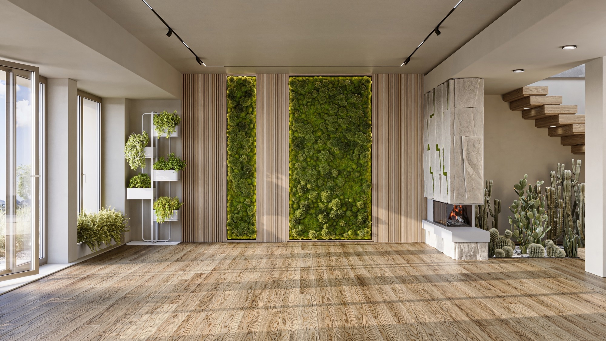Active Green Walls Remove Up to 98 % of Indoor Air Pollutants