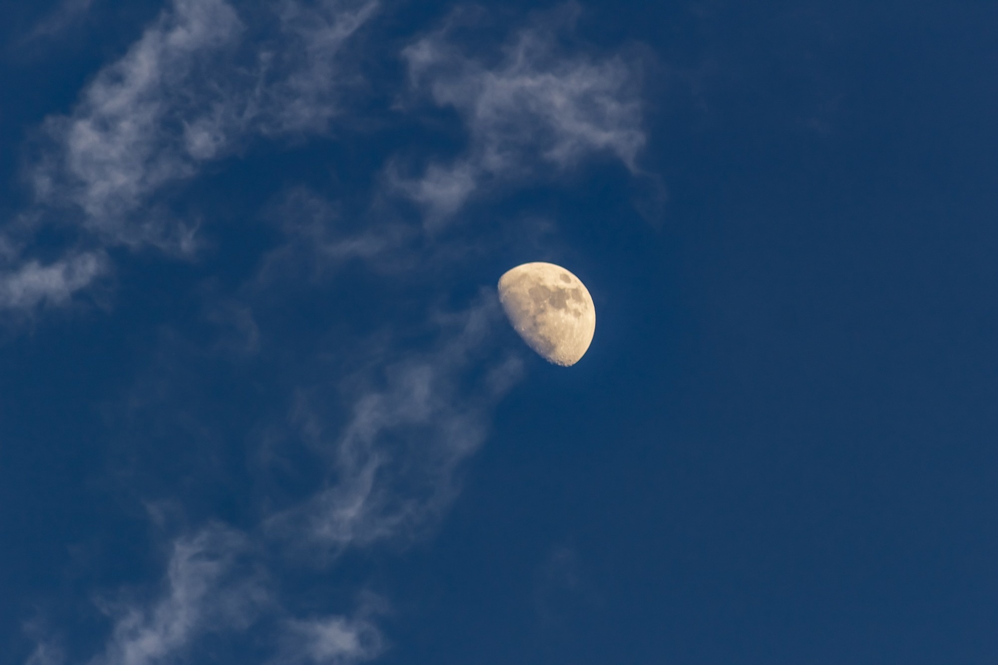 moon in sky