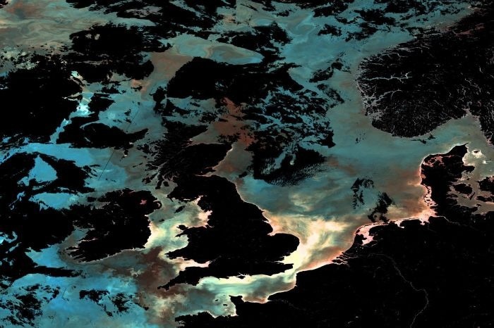 Detected From Space: 20 Years of Data Shows Declining Photosynthesis in UK and Surrounding Waters